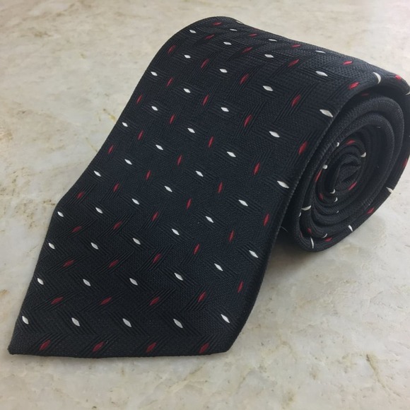 PIERRE CARDIN SILK TIE - Picture 9 of 10
